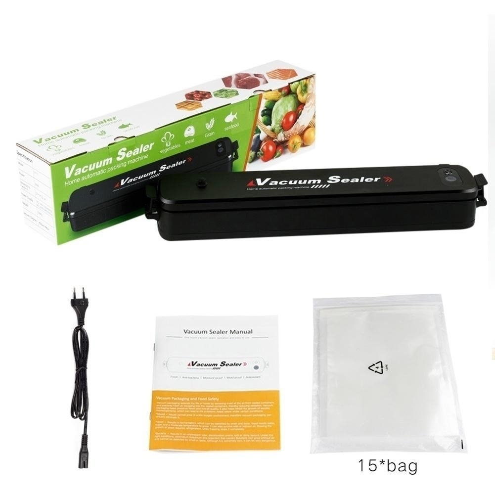 Automatic Vacuum Sealer Machine Compact Vacuum Sealing System with 15PCS Bags Image 6