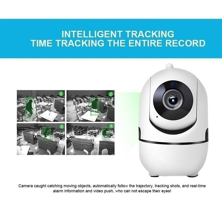 Home Security Camera Intelligent Pet Baby Tracking Monitor 1080P HD Wifi PTZ Camera with IR Night Vision Image 6