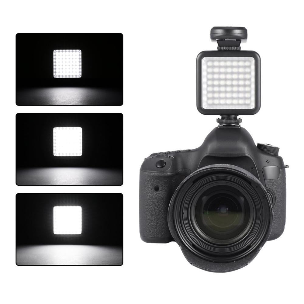 W49 LED Video Light Mini Portable Camera Lights 800lm 6000K Pocket Size Photographic Lighting for Camera Photography Image 3