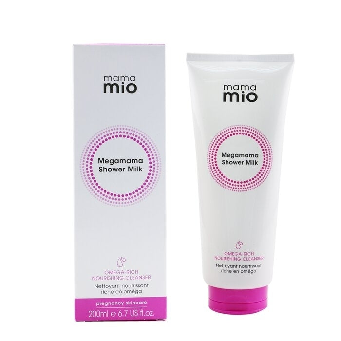 Mama Mio - Megamama Shower Milk - Omega Rich Nourishing Cleanser(200ml/6.7oz) Image 2