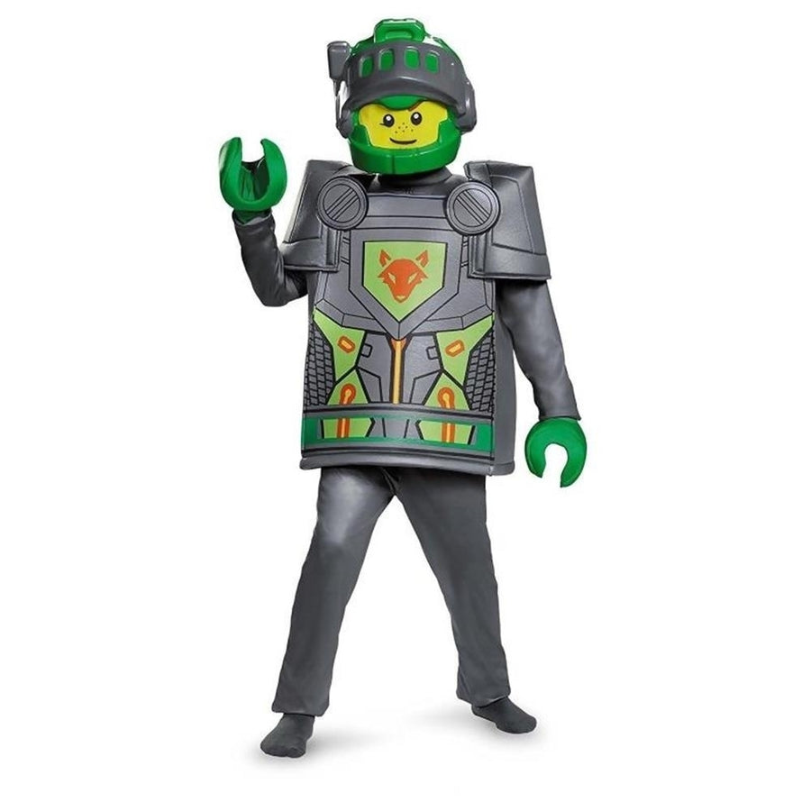 Lego Aaron Nexo Knights Deluxe Boys size S 4/6 Licensed Costume Disguise Image 1