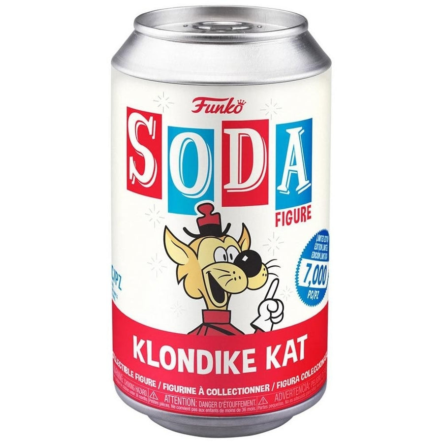 Funko Soda Klondlike Kat Limited Edition Wildcat Cartoon Vinyl Figure Image 1