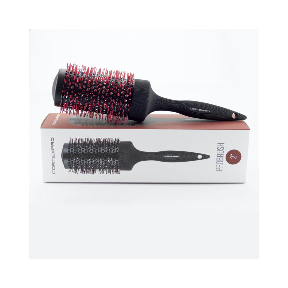 2 Color-Changing Thermal Round Brush - Black Image 2