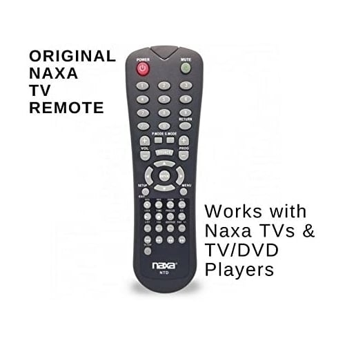 NAXA Original Replacement Remote Control for Naxa NT and NTD Model 12 Volt TVs and TV/DVD Combo Players Image 2
