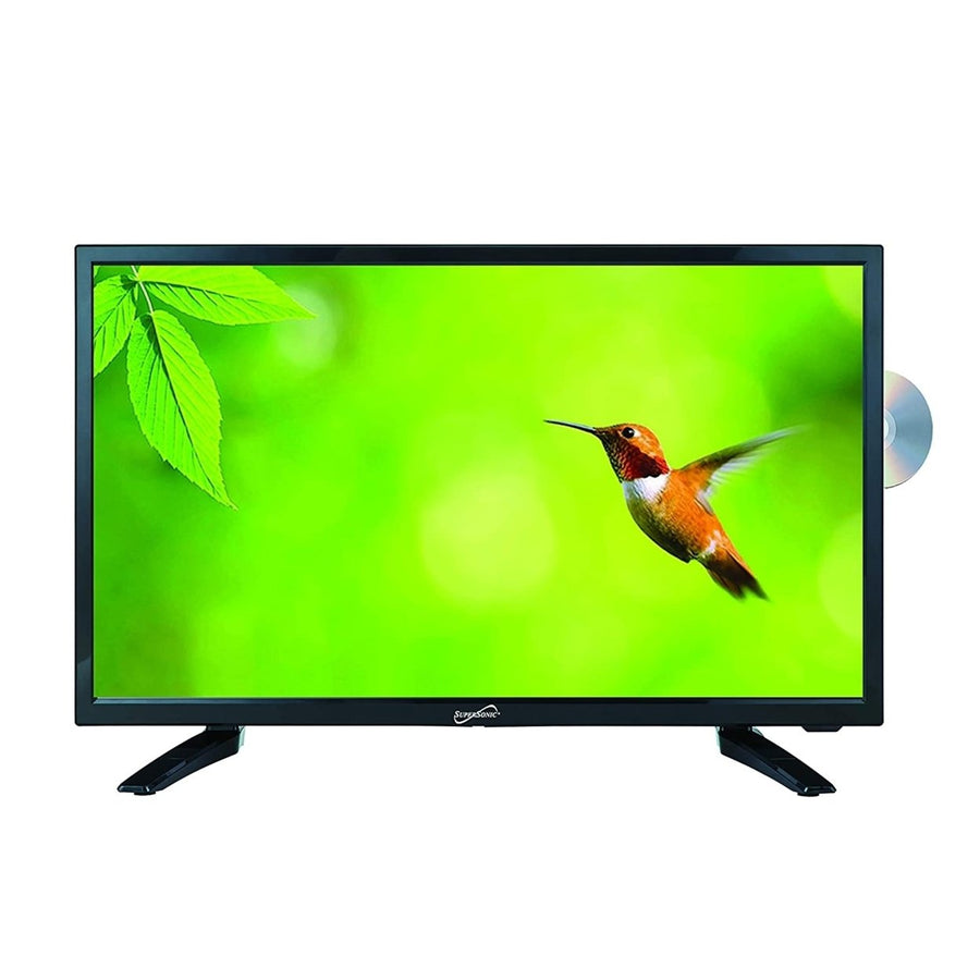 19" Supersonic 12 Volt ACDC LED HDTV with DVD PlayerUSBSD Card Reader and HDMI (SC-1912) Image 1