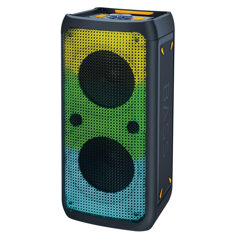 2 x 8" Portable Bluetooth Speaker with True Wireless Technology (IQ-7028DJBT) Image 1