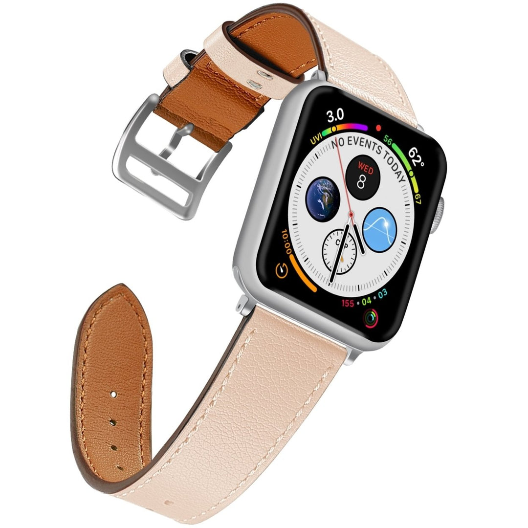 Naztech Leather Band for Apple Watch 42 and 44mm (LEATHER42-PRNT) Image 3