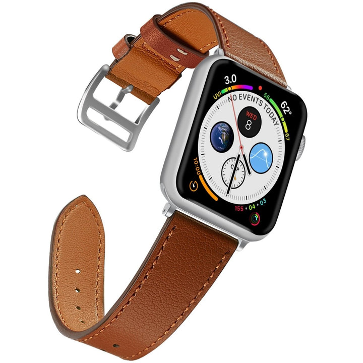 Naztech Leather Band for Apple Watch 42 and 44mm (LEATHER42-PRNT) Image 4