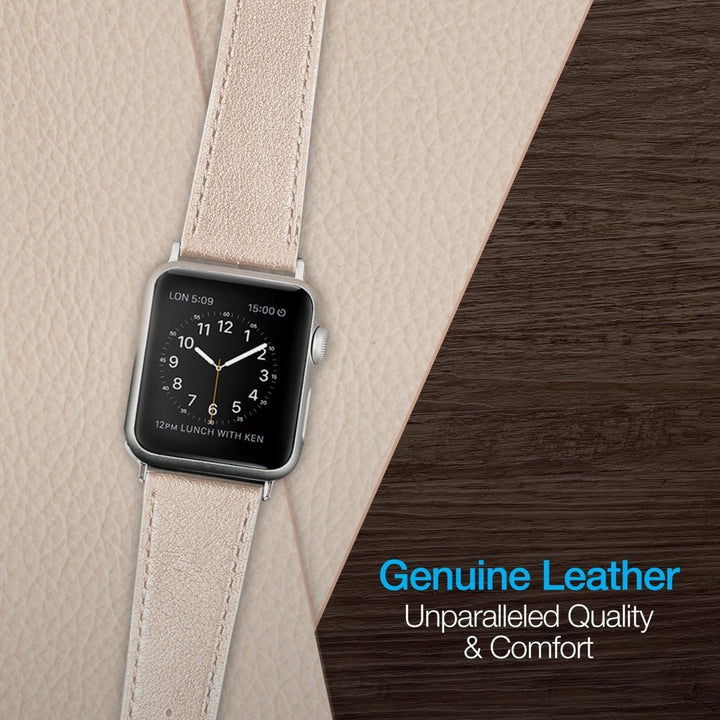 Naztech Leather Band for Apple Watch 42 and 44mm (LEATHER42-PRNT) Image 9