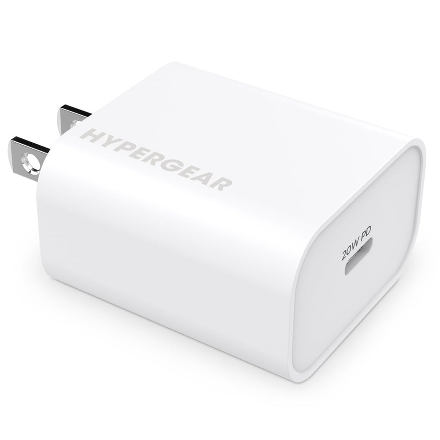 HyperGear 20W USB-C PD Wall Charger White (15389-HYP) Image 1