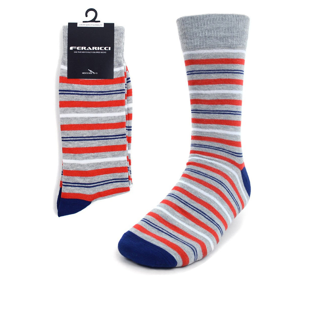 Mens Striped Feraricci Sock Image 2