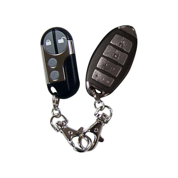 Excalibur Alarms Omega Key-less Entry and Security starter interrupt two 4 button transmitters Image 3