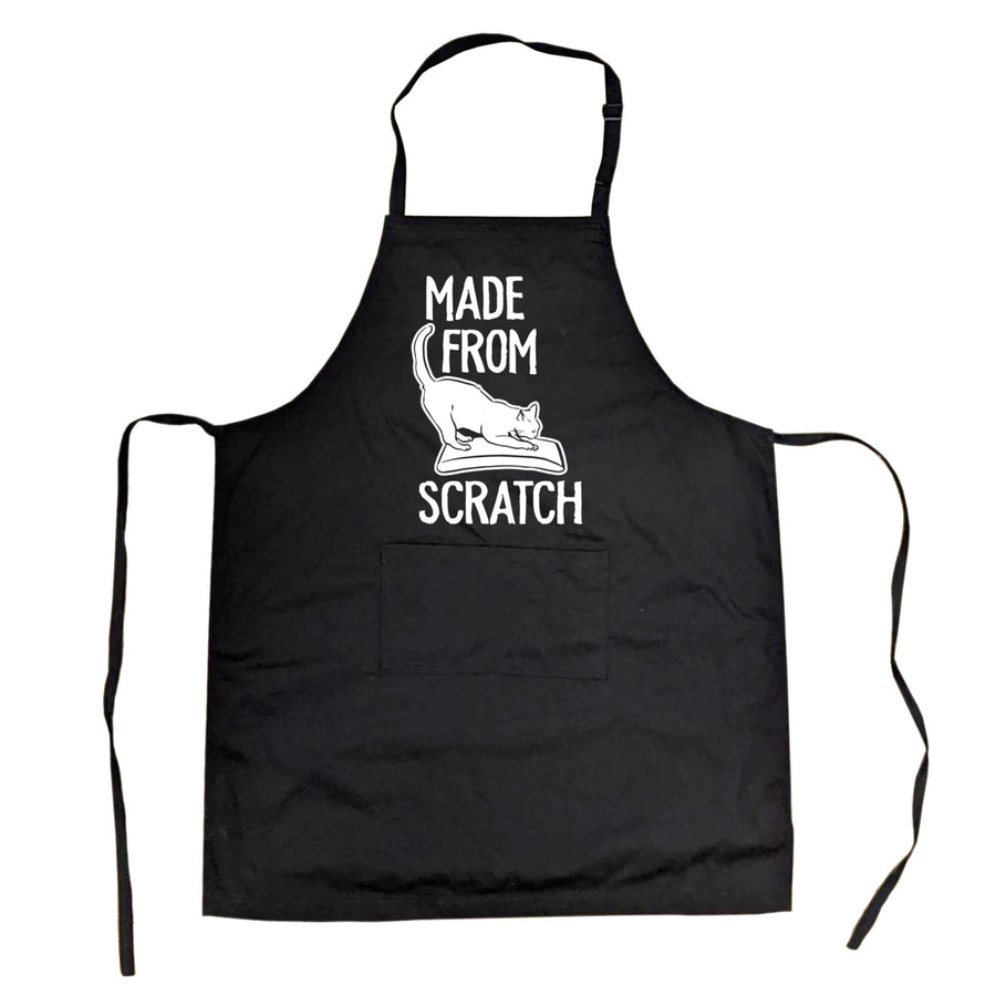 Cookout Apron Made From Scratch Baking Smock Funny Pet Cat Lover Apron Image 1