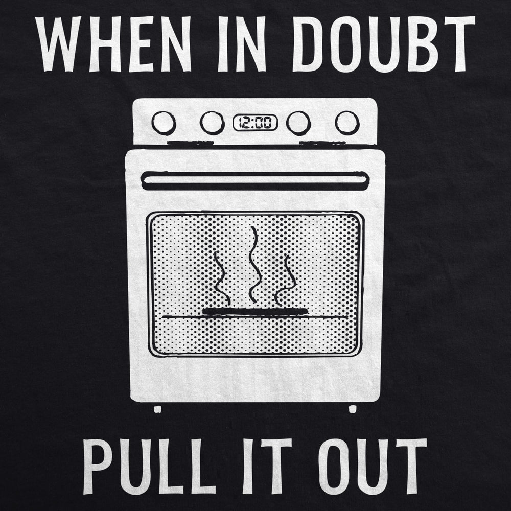 Cookout Apron When In Doubt Pull It Out Funny Baking BBQ Smock Image 2