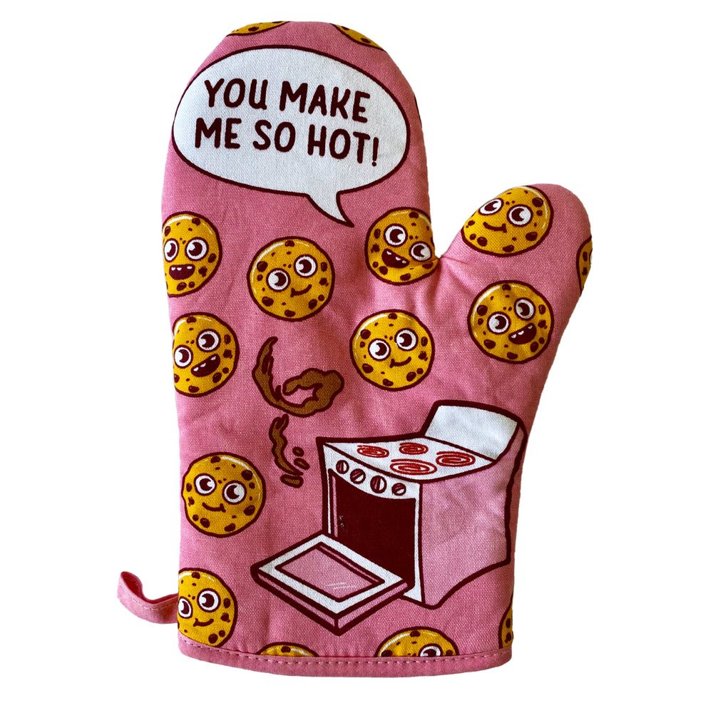 You Make Me So Hot Oven Mitt Funny Baking Cookies Novelty Kitchen Glove Image 2