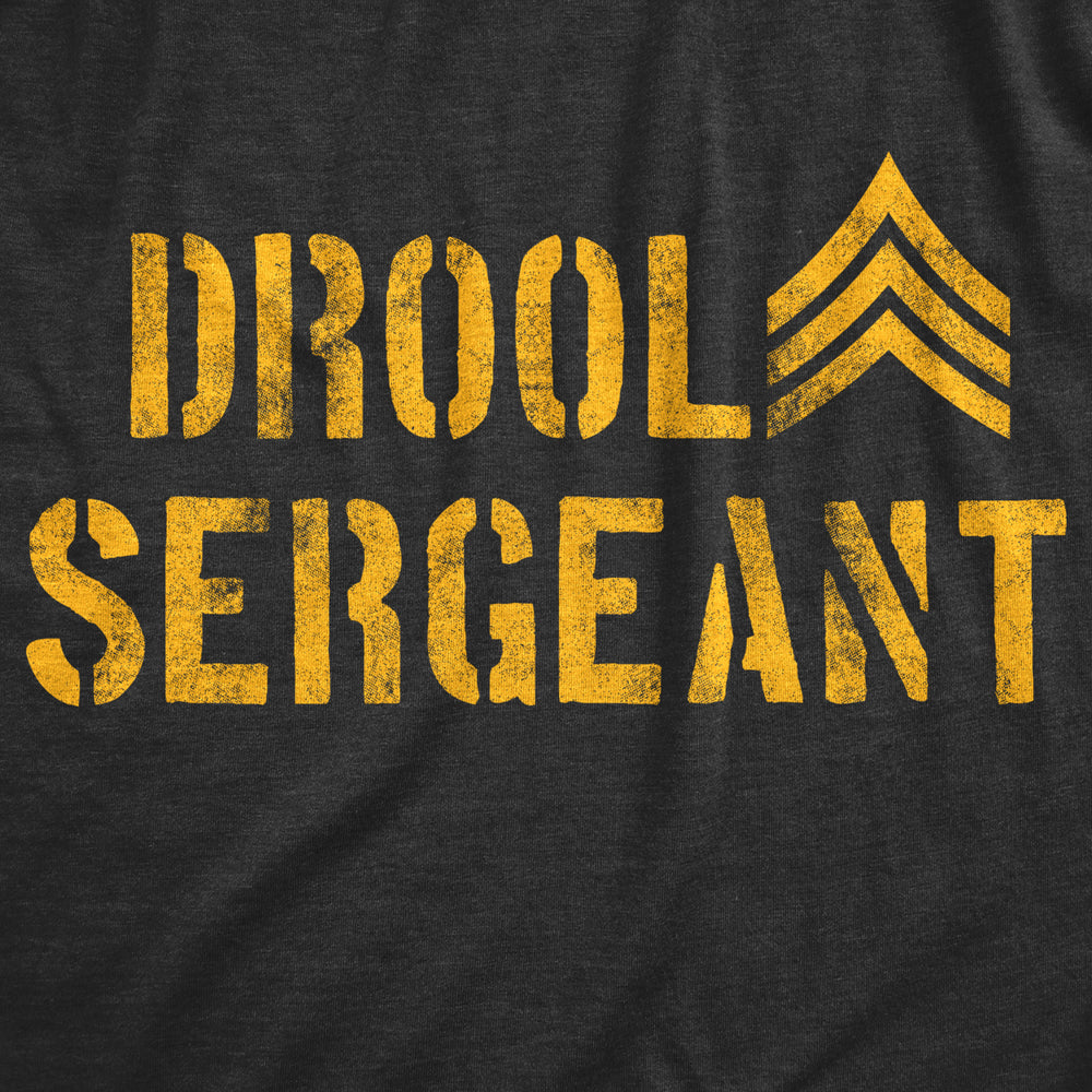 Drool Sergeant Baby Bodysuit Funny Military Army Sarcastic Infant Jumper Image 2