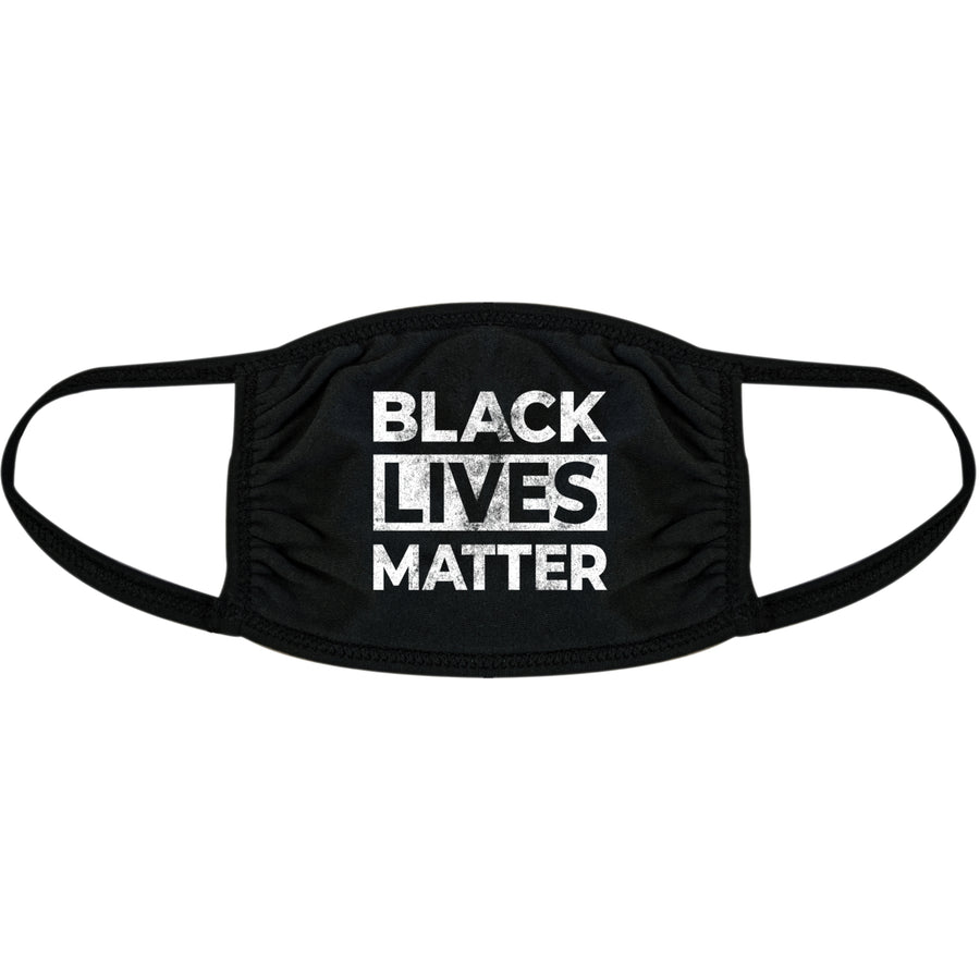 Black Lives Matter Face Mask Protest Social Movement BLM Equality Nose And Mouth Covering Image 1