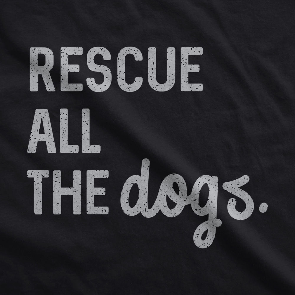 Rescue All The Dogs Face Mask Funny Animal Puppy Lover Nose And Mouth Covering Image 2