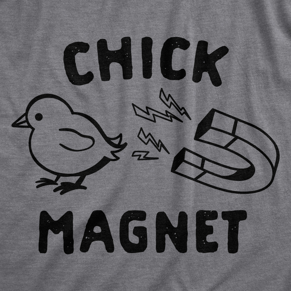 Baby Bodysuit Chick Magnet Tshirt Funny Easter Sunday Baby Chick Holiday Novelty Shirt Image 2