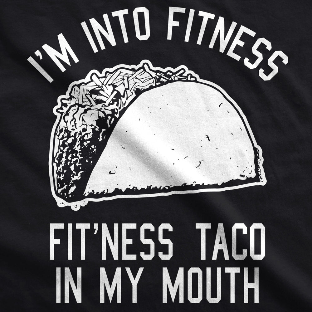 Cookout Apron Im Into Fitness FitNess Taco In My Mouth Funny Grilling Smock Image 2