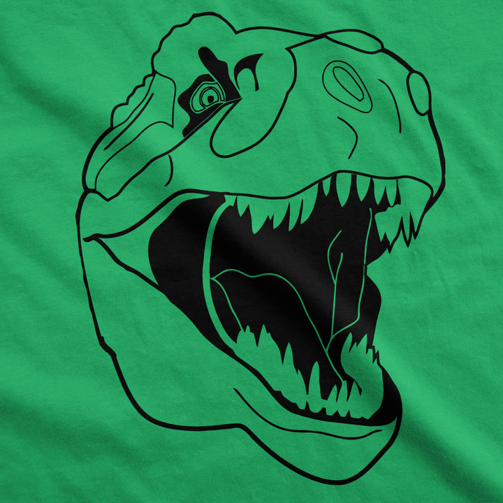 Youth Ask Me About My Trex T Shirt Funny Cool Dinosaur Flip Graphic Print Kids Image 4