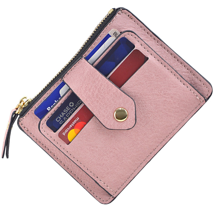 Wallet coin purse with multiple card slots unisex style Image 6