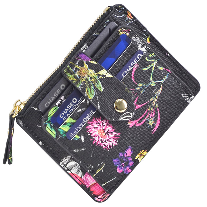 Wallet coin purse with multiple card slots unisex style Image 10