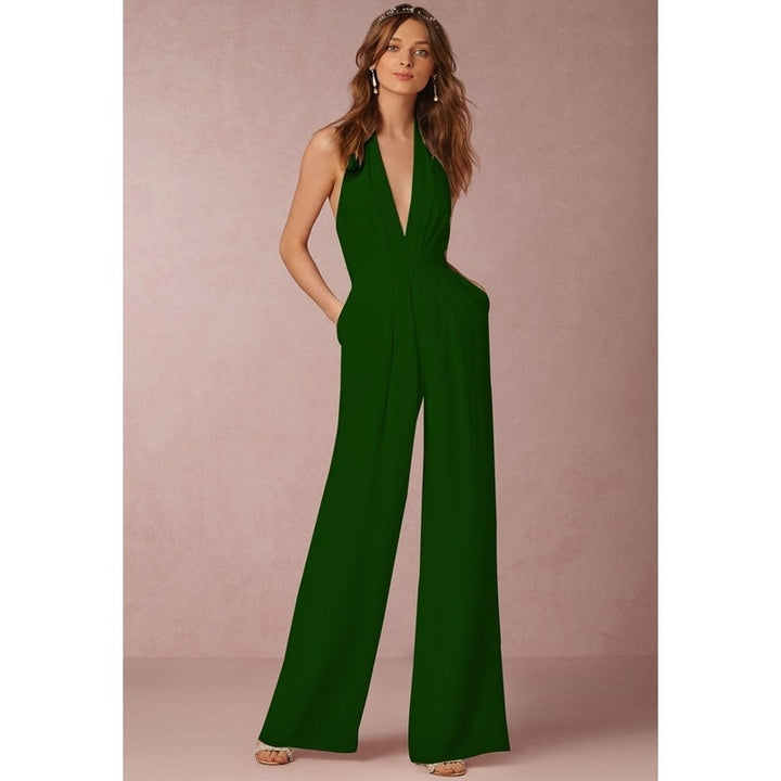 Casual Jumpsuit Sexy Sleeveless Image 6