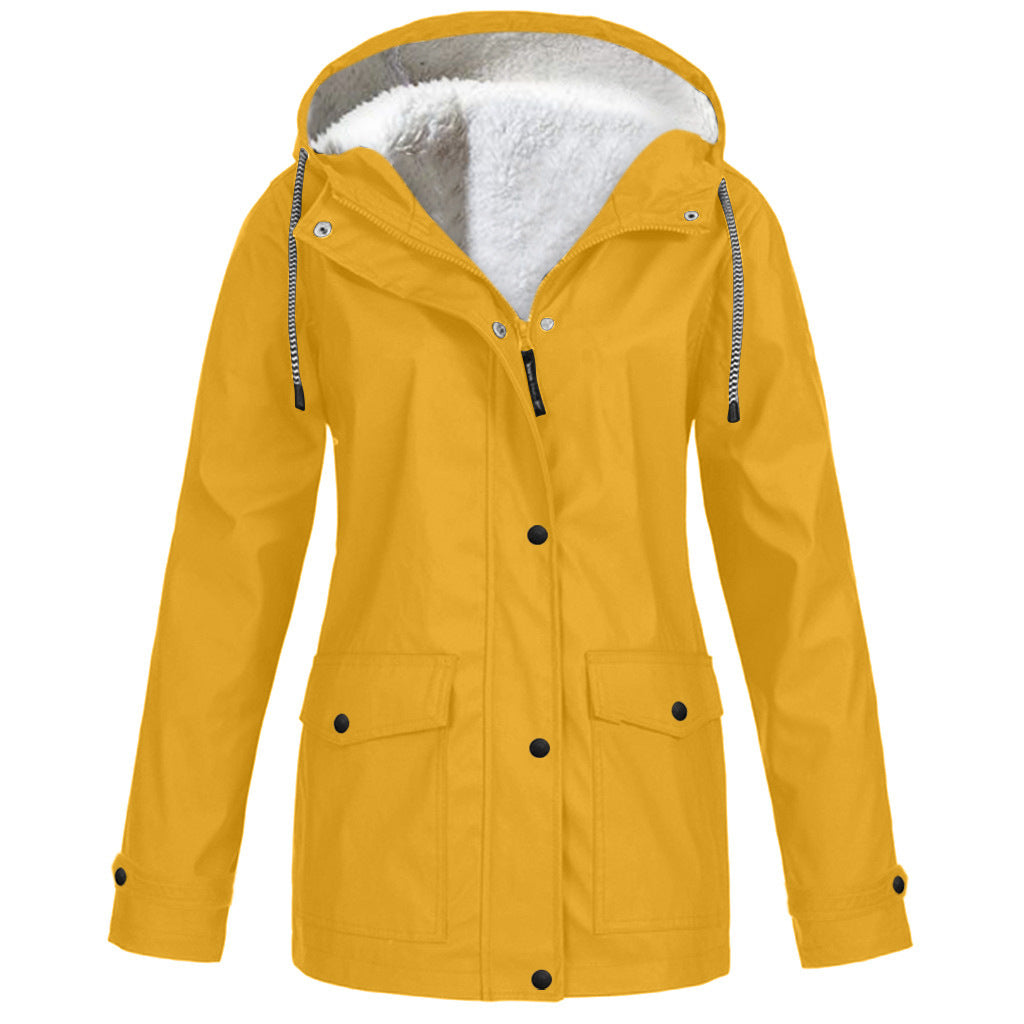 Winter Velvet Jacket Outdoor Mountaineering Suit Image 4