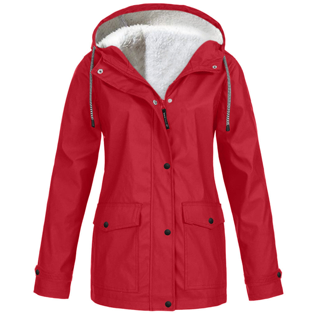 Winter Velvet Jacket Outdoor Mountaineering Suit Image 6