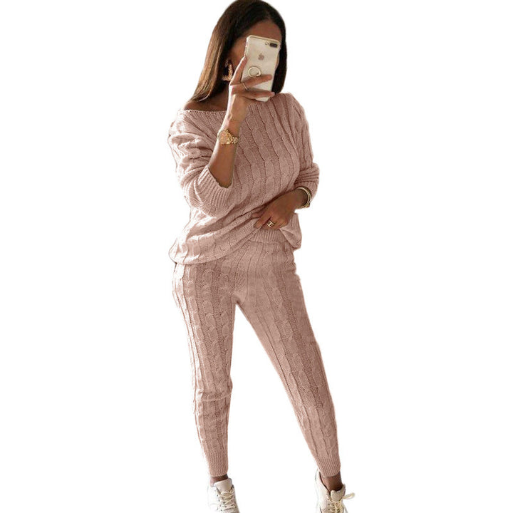 Womens Solid Color Suit Sweater Image 8