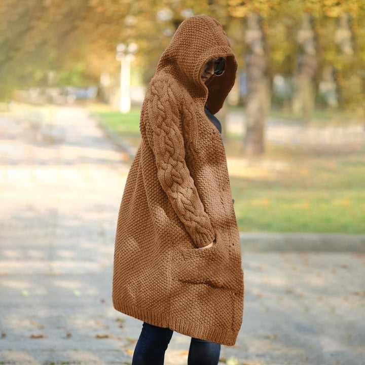 Hooded Sweater Womens Image 8