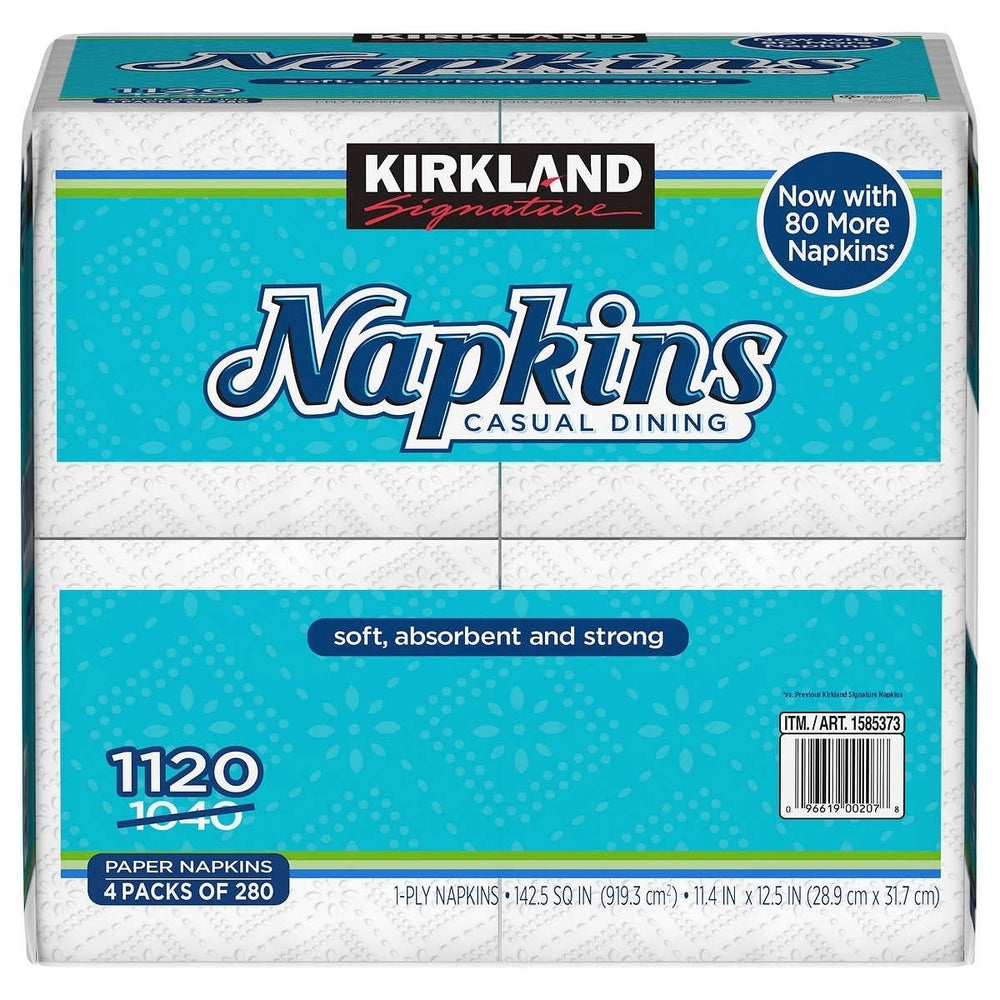 Kirkland Signature Napkin1-Ply280 Count (Pack of 4) Image 2