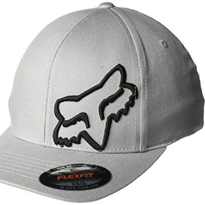Fox Racing Mens Flex 45 Flexfit Hat ONE SIZE STL GRY Image 1