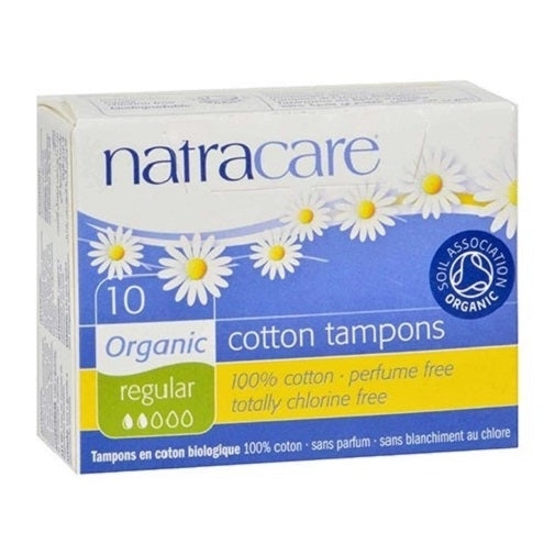 Natracare Organic Cotton Tampons Regular Image 1