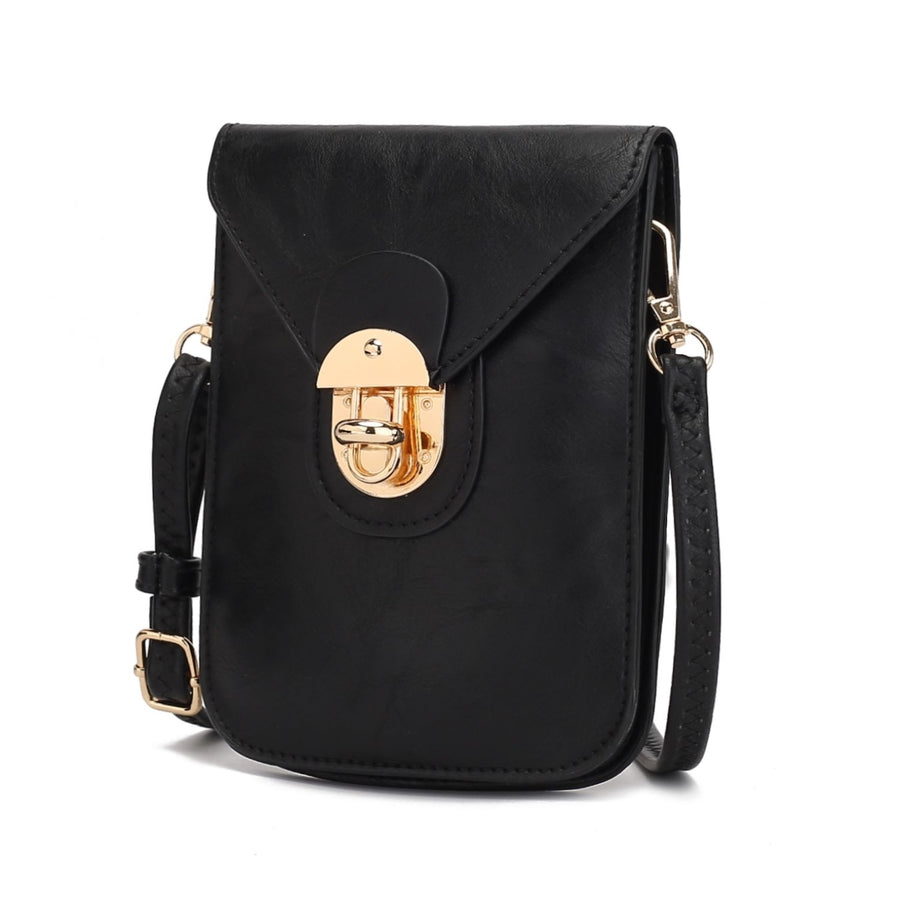 Kianna Vegan Leather Phone Crossbody Handbag by Mia K. Image 1