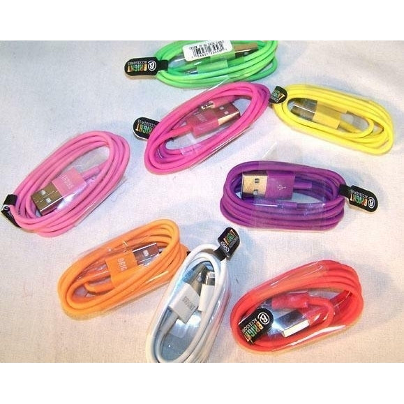1 BAG I PHONE 5 CABLE CORD BULK PACKAGE cell accessory 10PC 474 IPHONE Image 1