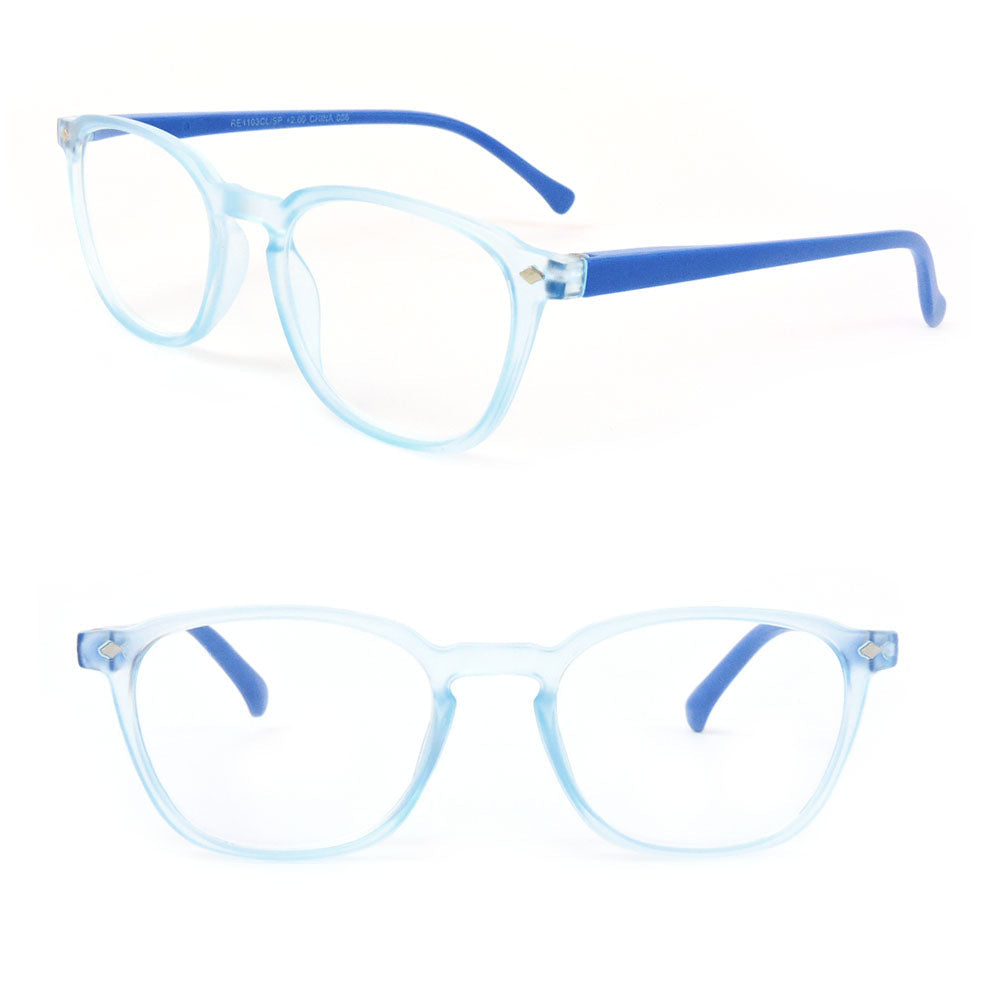 Reading Glasses Fashion Men and Women Readers Spring Hinge Glasses for Reading Image 2