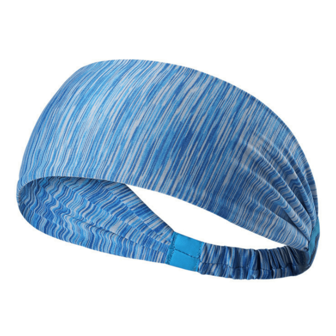 Extra-Wide Sport and Fitness Sweat-Wicking Headband Image 11