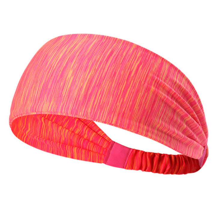 Extra-Wide Sport and Fitness Sweat-Wicking Headband Image 12