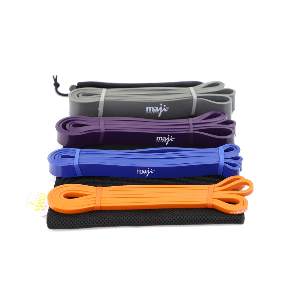 Pack Of Four Full Body Workout Super Bands Image 2