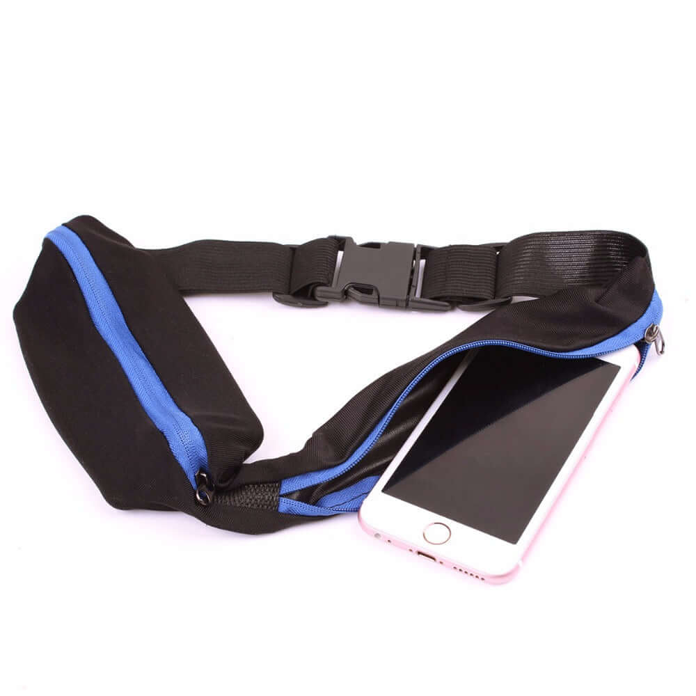 Stride Dual Pocket Running Belt and Travel Fanny Pack for All Outdoor Sports Image 3