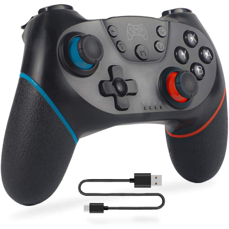 2021 Upgraded Version Wireless Switch ControllerSwitch Pro Controller Gamepad Joypad with USB Charging cable Image 1