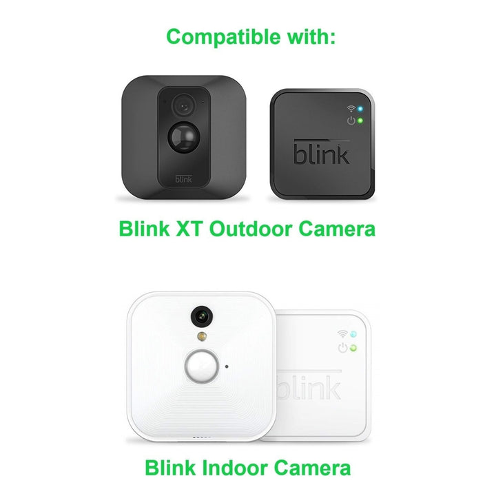 navor 3 Pack Wall Mount Compatible with Blink XT Outdoor or Indoor Camera - Adjustable Wall Mount Black Image 8