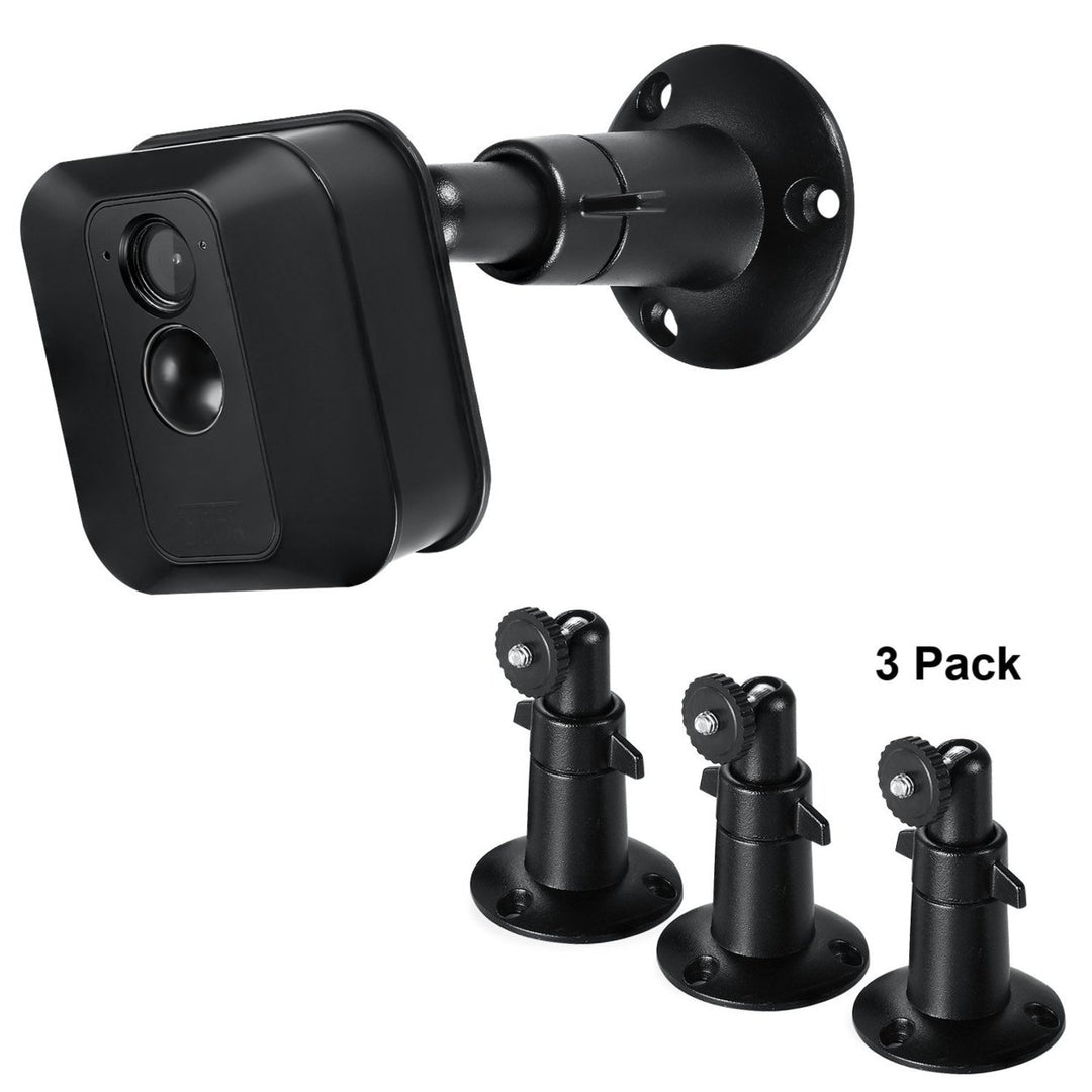 navor 3 Pack Wall Mount Compatible with Blink XT Outdoor or Indoor Camera - Adjustable Wall Mount Black Image 9