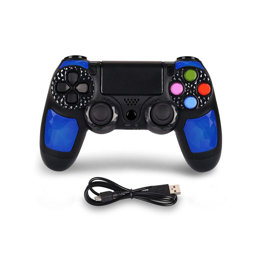 navor Controller Compatible with PS4 (PlayStation 4)Double Shock 4 Controller with Charging Cable Image 1