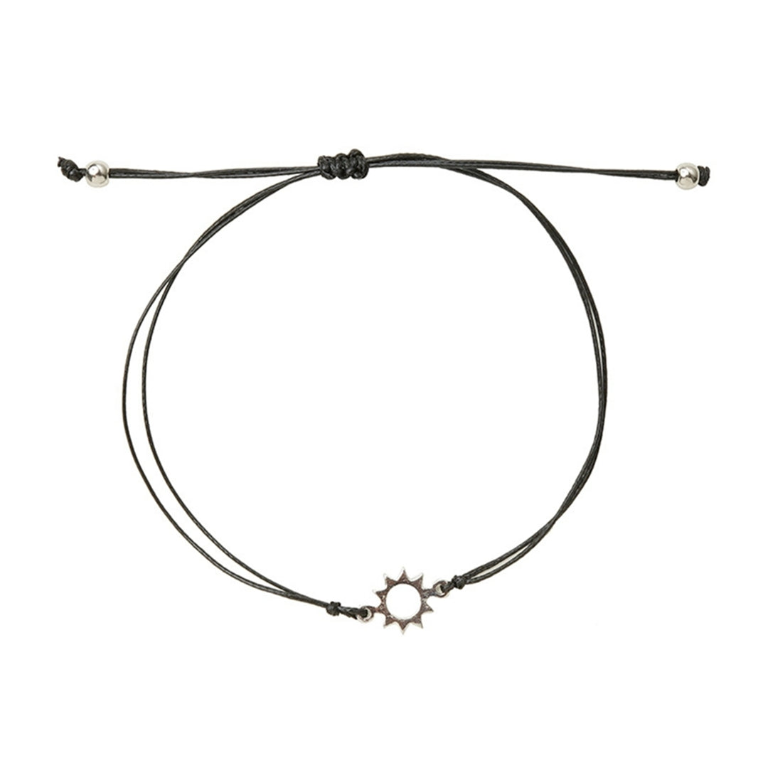 2Pcs Unisex Moon Sun Style Adjustable Couple Bracelet Friend Gift Accessories Image 6