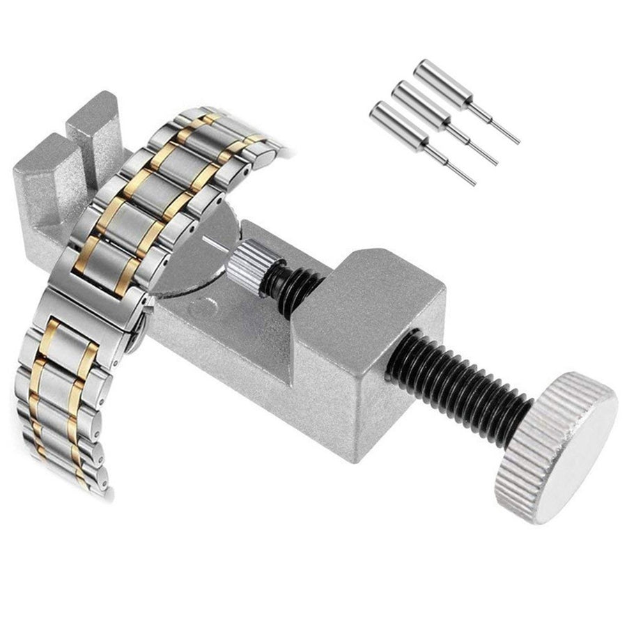 Adjustable Watch Strap Link Pin Remover DIY Band Adjuster Repairing Tool Kit Image 1