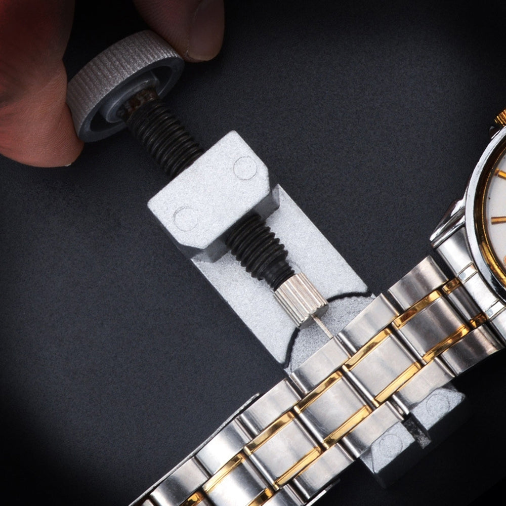 Adjustable Watch Strap Link Pin Remover DIY Band Adjuster Repairing Tool Kit Image 2