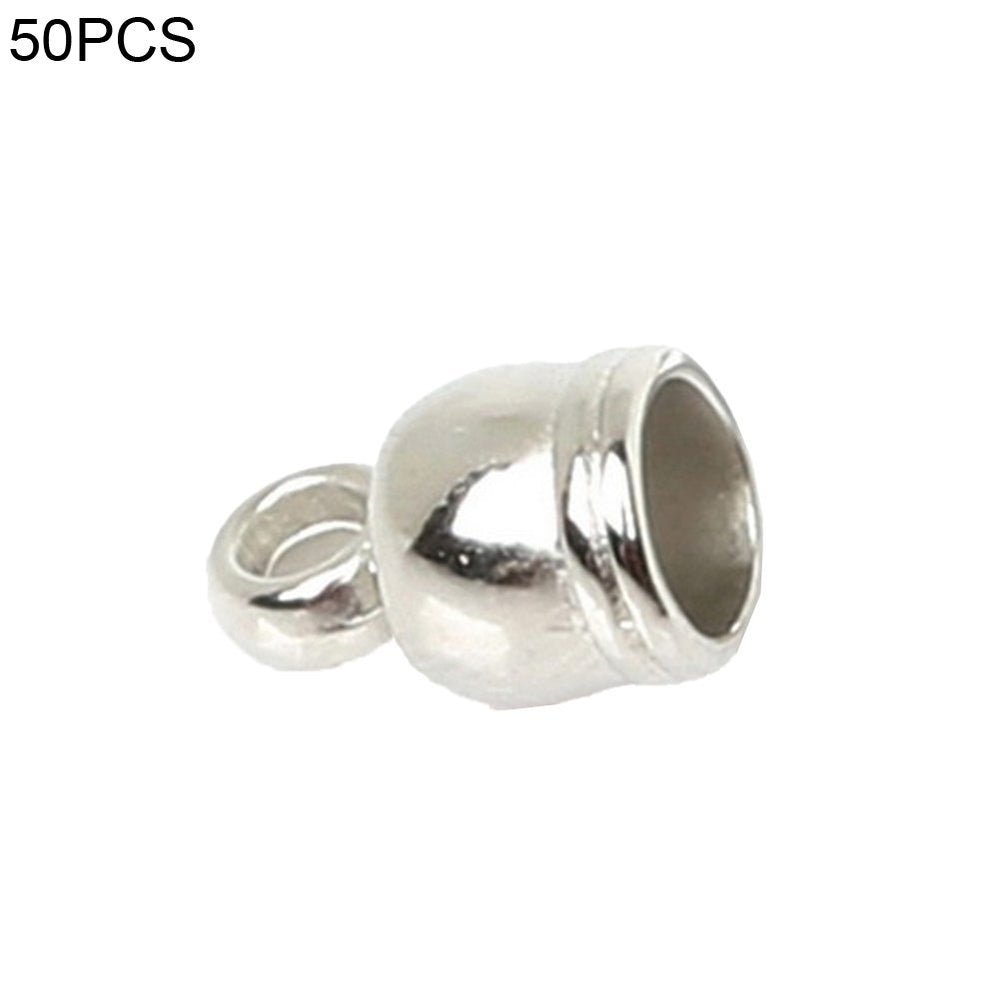 50Pcs Bell Shape Pendant Tassel Caps for DIY Jewelry Bracelet Craft Making Image 2